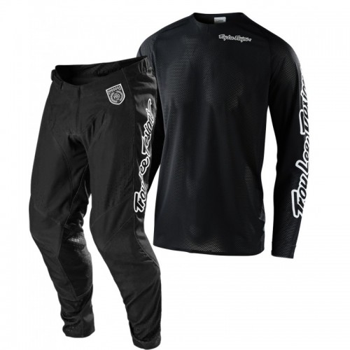 CONJUNTO TROY LEE DESIGNS 2021 SE PRO AIR SOLO - PRETO